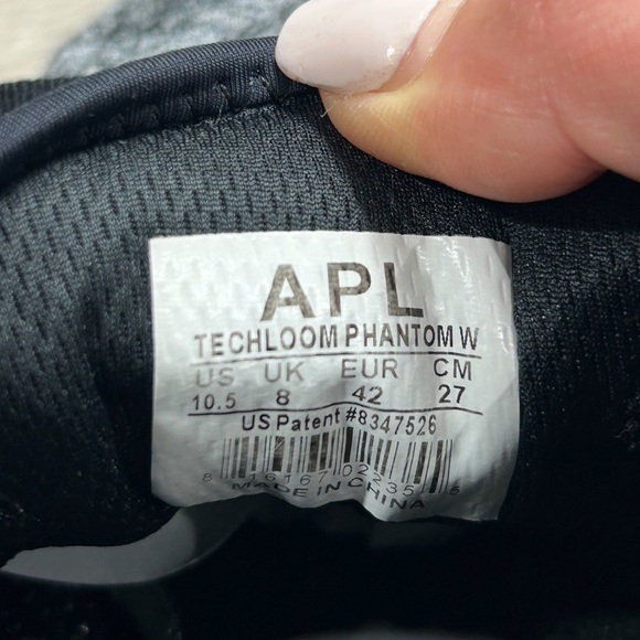 APL: Athletic Propulsion Labs Womens Techloom Phantom Running Training Sneakers - Picture 7 of 8